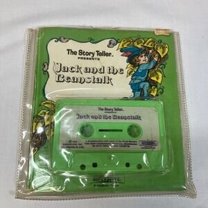 Vintage 1973 Superscope The Story Teller Jack and the Beanstalk Cassette & Book